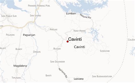 Cavinti Weather .